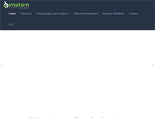 Tablet Screenshot of imstem.com